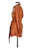 Jessica Simpson 100% Polyurethane Orange Trenchcoat Size M - photo 5