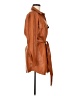 Jessica Simpson 100% Polyurethane Orange Trenchcoat Size M - photo 4