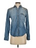 BDG Blue Long Sleeve Button-Down Shirt Size XS - photo 1