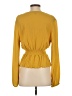 Express Outlet Yellow Long Sleeve Blouse Size S - photo 2