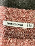 Pink Clover 100% Polyester Tweed Burgundy Pullover Sweater Size XL - photo 7