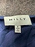 Milly 100% Silk Blue Blouse Size 2 - photo 7