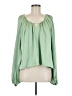 Jonathan Simkhai 100% Polyester Green Long Sleeve Blouse Size M - photo 1