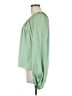 Jonathan Simkhai 100% Polyester Green Long Sleeve Blouse Size M - photo 5