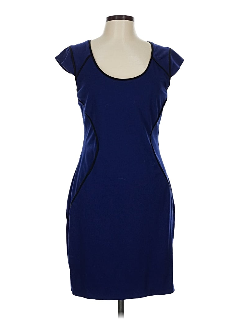Pre-owned Express Cocktail Dress In Blue