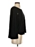 BCBGMAXAZRIA 100% Rayon Black Long Sleeve Top Size S - photo 4