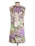 Taylor Paisley Purple Cocktail Dress Size 4 - photo 2
