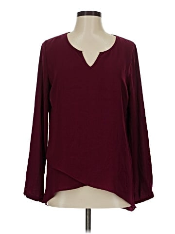 Skies Are Blue Long Sleeve Blouse (view 1)