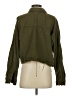 Topshop 100% Cotton Green Jacket Size 4 - 6 - photo 2