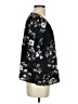Shein 100% Polyester Floral Black Short Sleeve Blouse Size 4 - photo 4