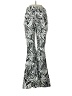 Versona Paisley Silver Dress Pants Size 2 - photo 2