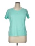 Made for Life 100% Polyester Teal Active T-Shirt Size XL (petite) - photo 1