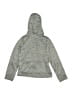 Nike 100% Polyester Gray Zip Up Hoodie Size M (kids) - photo 2