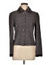 St. John Collection by Marie Gray Houndstooth Gray Jacket Size 8 - photo 1