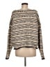EYAHUSKA Stripes Tan Pullover Sweater Size Med - Lg - photo 2