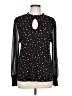 Maurices Black Long Sleeve Blouse Size L (estimated) - photo 1