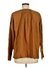 OAK + FORT Brown Long Sleeve Blouse Size M - photo 2