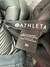 Athleta Solid Black Active Pants Size 10 - photo 7