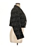 Shein Curve 100% Polyester Tweed Black Blazer Size 1X - photo 4