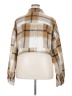 Fashion Nova 100% Polyester Plaid Tan Jacket Size 3X - photo 2