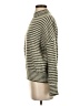 Greylin Stripes Green Turtleneck Sweater Size XS - photo 5