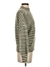 Greylin Stripes Green Turtleneck Sweater Size XS - photo 4