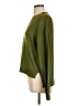 Unbranded 100% Polyester Solid Green Pullover Sweater Size L - photo 5