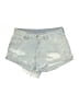 Shein Blue Denim Shorts Size 26 waist - photo 1