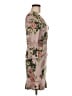 BCBGeneration 100% Polyester Floral Tan Cocktail Dress Size M - photo 4