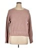 Jessica Simpson Solid Pink Pullover Sweater Size XL - photo 1