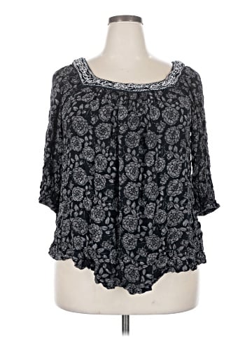 Caffé Marrakesh 3/4 Sleeve Blouse (view 1)