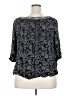 Caffé Marrakesh 100% Rayon Gray 3/4 Sleeve Blouse Size 3X - photo 2