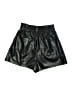 Zara Metallic Black Shorts Size S - photo 2