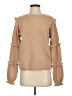 Club Monaco 100% Merino Wool Tan Wool Pullover Sweater Size S - photo 1