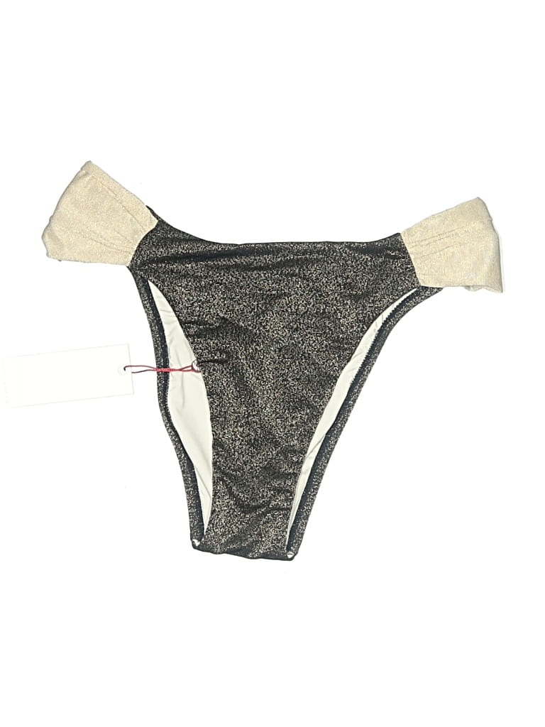 Red Carter Swimsuit Bottoms In Gray
