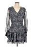 Unbranded Paisley Blue Cocktail Dress Size L (estimated) - photo 1