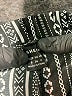 Shein 100% Polyester Print Black Casual Pants Size S - photo 4