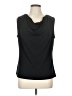 Ellen Tracy Black Sleeveless Blouse Size L - photo 1