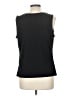 Ellen Tracy Black Sleeveless Blouse Size L - photo 2