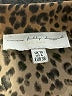 Never Fully Dressed Animal Print Brown Long Sleeve Blouse Size 6 - photo 4