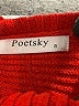 Poetsky Red Turtleneck Sweater Size S - photo 7