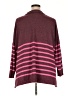 Maurices Stripes Burgundy Poncho Size 2X - photo 2