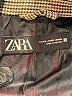 Zara Houndstooth Gray Blazer Size 00 - photo 6