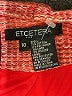 Etcetera Tweed Red Jacket Size 10 - photo 6