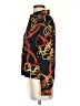 Kasper A.S.L. 100% Polyester Print Black Long Sleeve Blouse Size 4 (petite) - photo 5