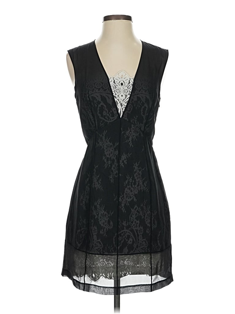 Pre-owned Robert Rodriguez Cocktail Dress In Black