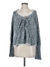 Wildfox Blue Pullover Sweater Size XS - photo 1