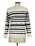 Chico's Stripes Ivory Pullover Sweater Size Med (1) - photo 2
