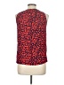 Anne Carson 100% Rayon Red Sleeveless Blouse Size L - photo 2