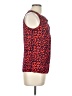 Anne Carson 100% Rayon Red Sleeveless Blouse Size L - photo 4